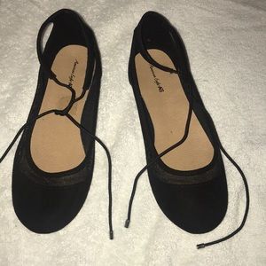 Black flats